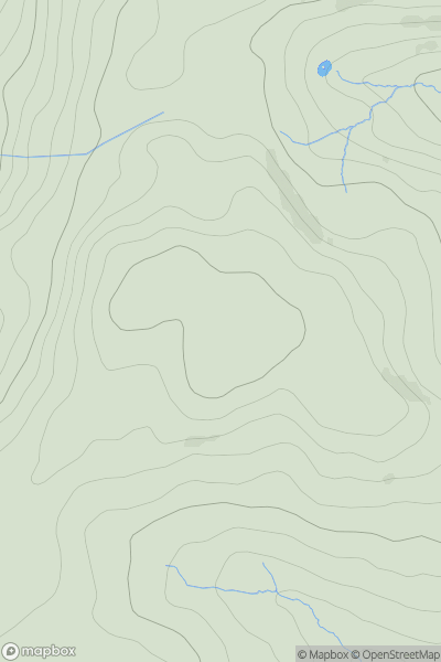 Thumbnail image for Battle Hill [Llandovery to Monmouth] showing contour plot for surrounding peak